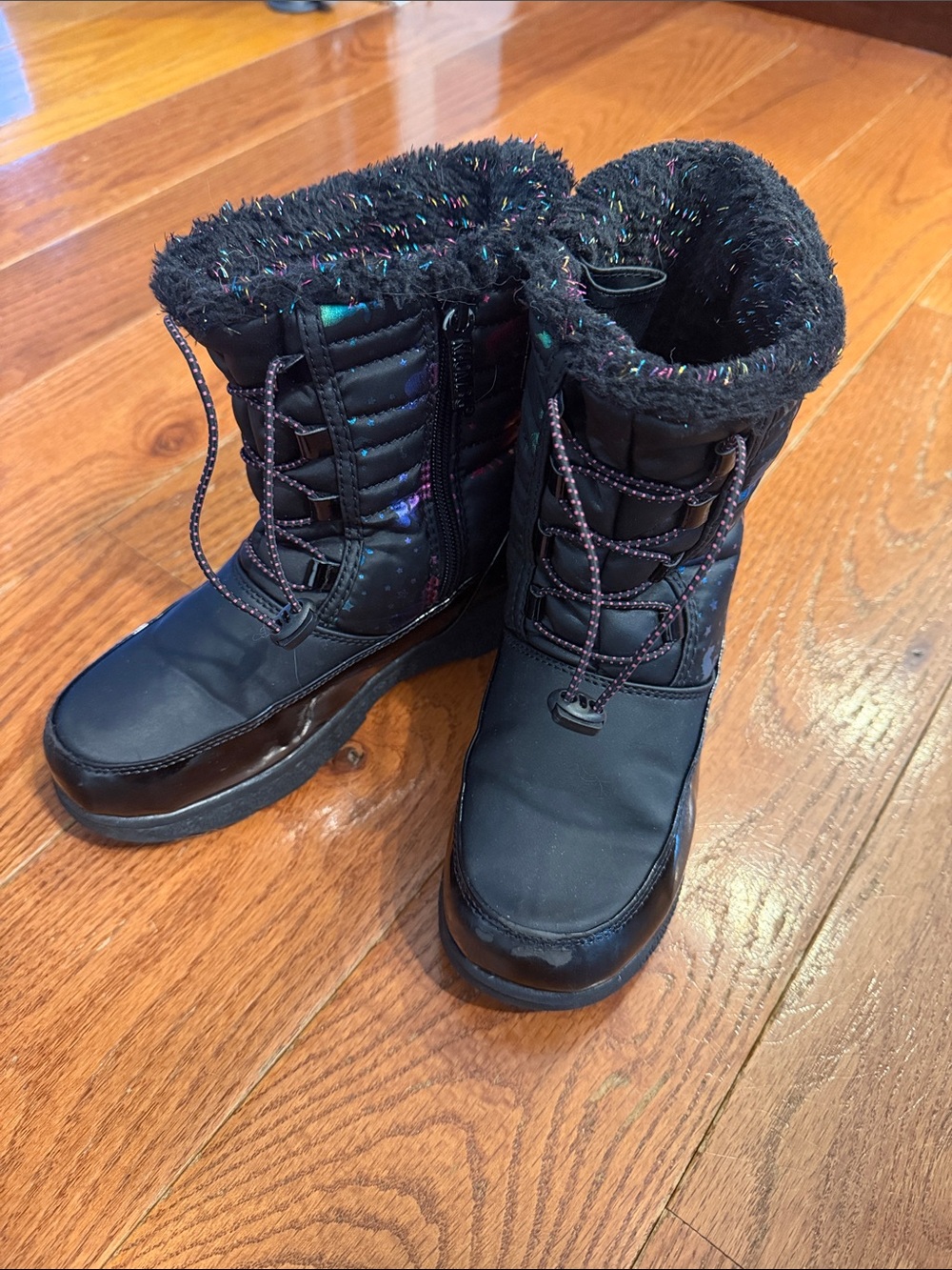 Unicorn Girls Boots Size 3- Khombu